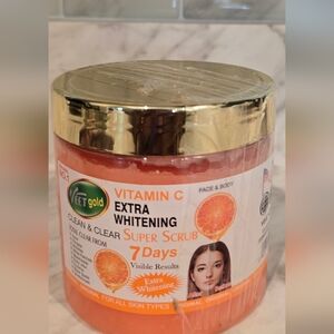 Veet gold vitamin c sugar scrub